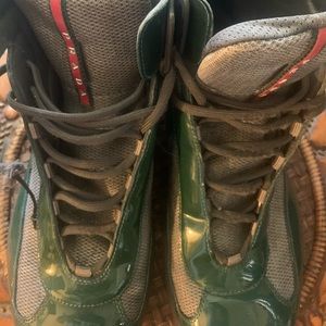 Prada boots 🥾 forest green